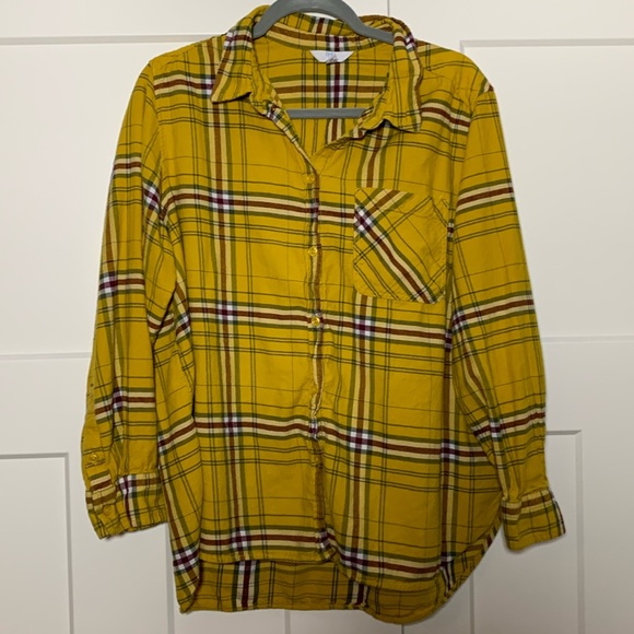 Time and Tru Tops - {Time & Tru} flannel